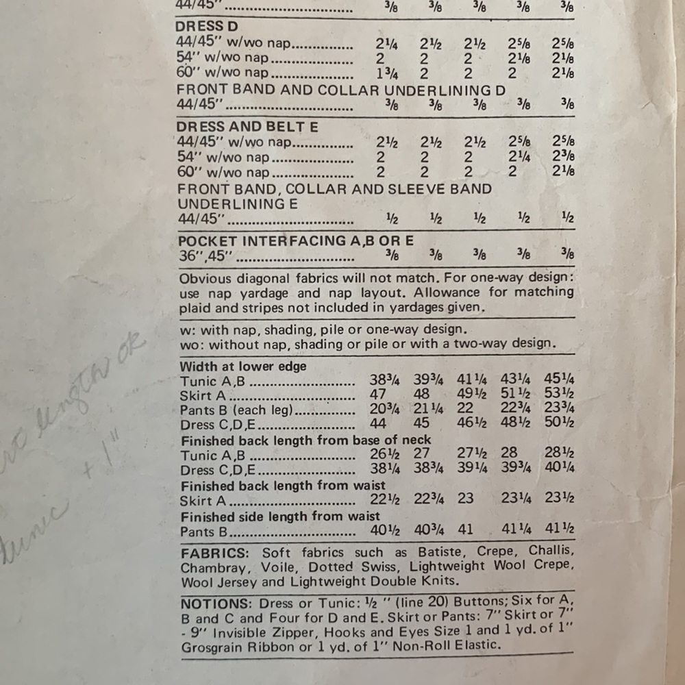 Vintage Vogue’ S Basic Design Pattern - image 5